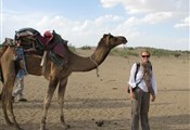Jaisalmer, ik met kameel