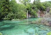 Plitvice lakes, clear blue waters!