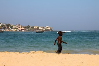 Boy at the beach