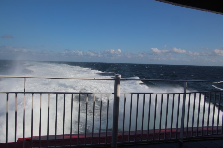 Ferry from Denmark to Norway. Worse boat ride ever!