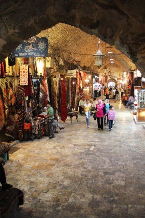 The souk of Aleppo