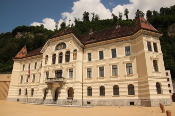 Beautiful building in Vaduz