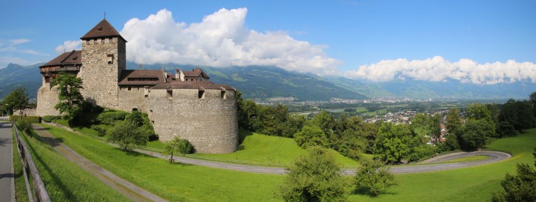 Vaduz castle low