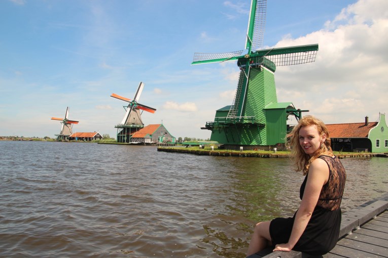 Zaanse Schans from the bridge