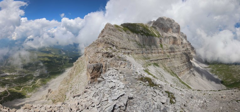 Mountain klettersteig