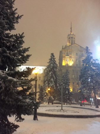 Church next to freedom square