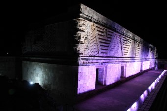 Uxmal light show