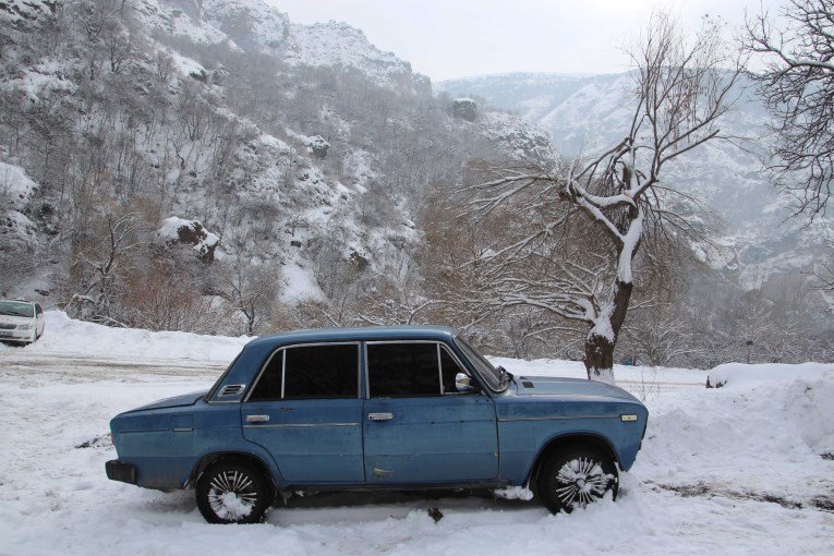 Old cars everywhere