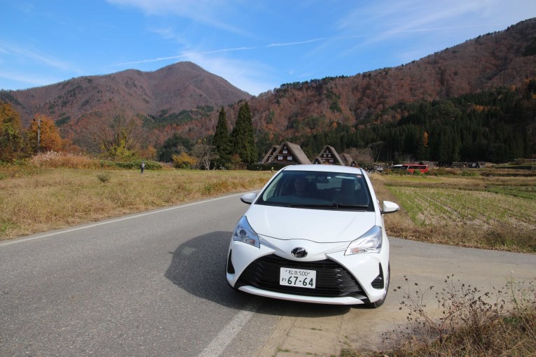 Our rental car