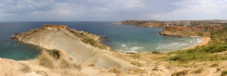 Spectacular view of Ghanj Tuffieha