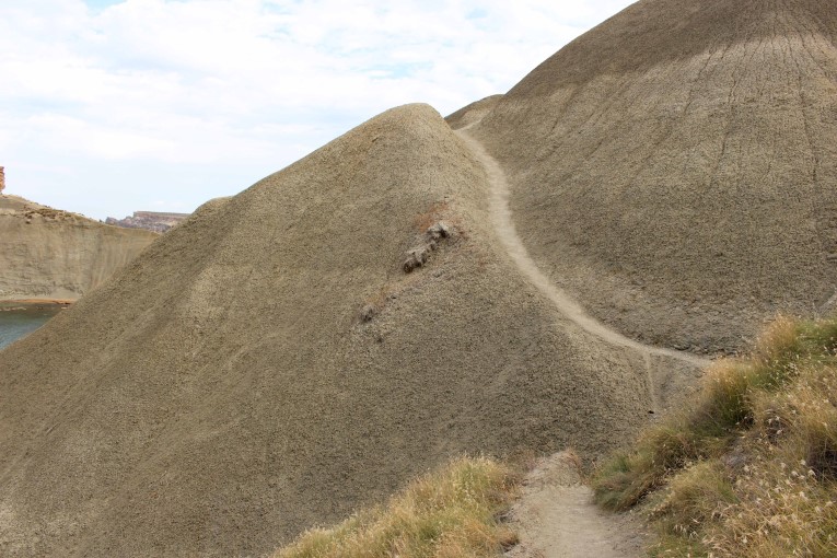 Steep walking trail