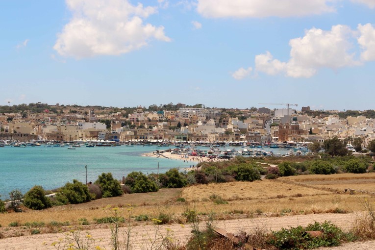 Marsaxlokk beach