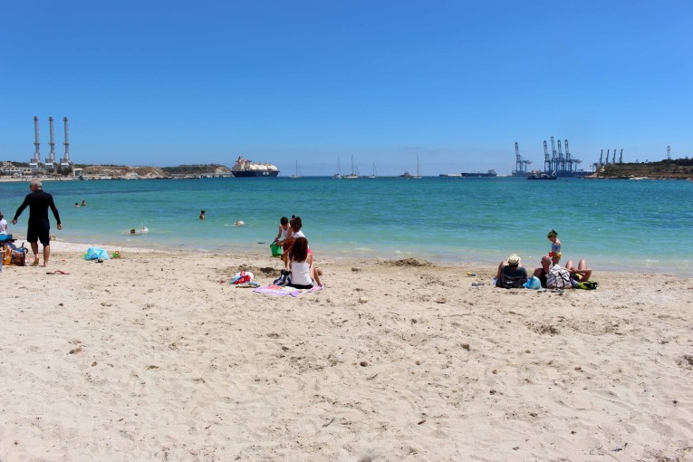 Marsaxlokk beach