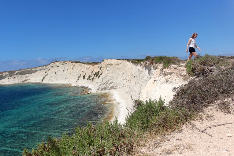 White cliffs