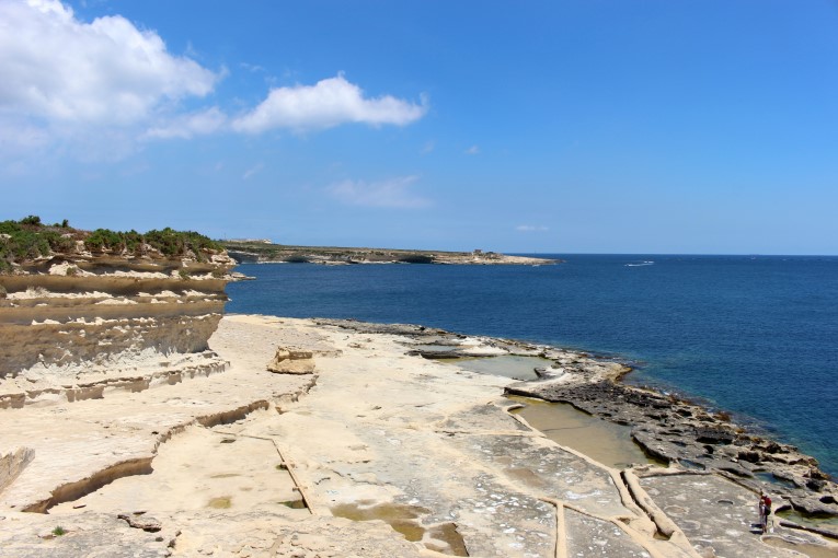 Salt pans close to St. peters pool