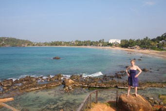 Me at Mirissa beach