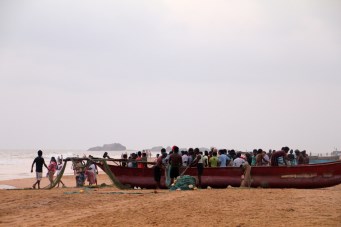 Fisherman at Hikkaduwa