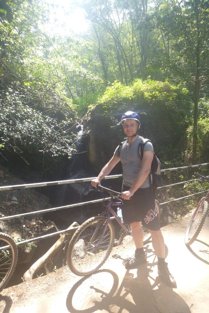 Mountain biking