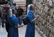 jerusalem, 2 nonnen