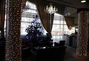 Hotel in kerstsfeer