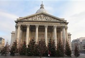 Patheon, met veel kerstbomen