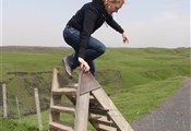 Skogafoss, wandeling in omgeving