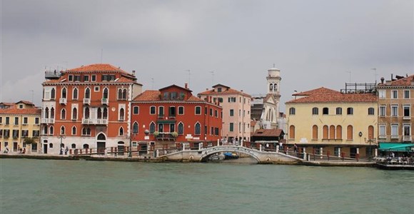 Venetie, view from the boat