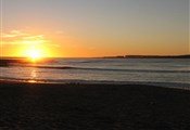 Punta del este zonsondergang