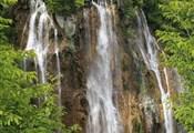 Plitvice lakes, view from big waterfall