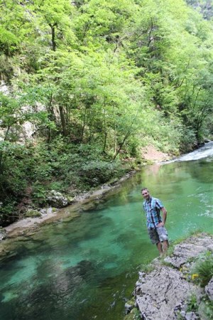 Bled, timo at vintgar gorge2