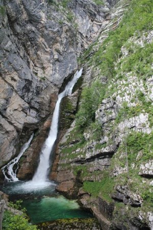 Savica waterfall